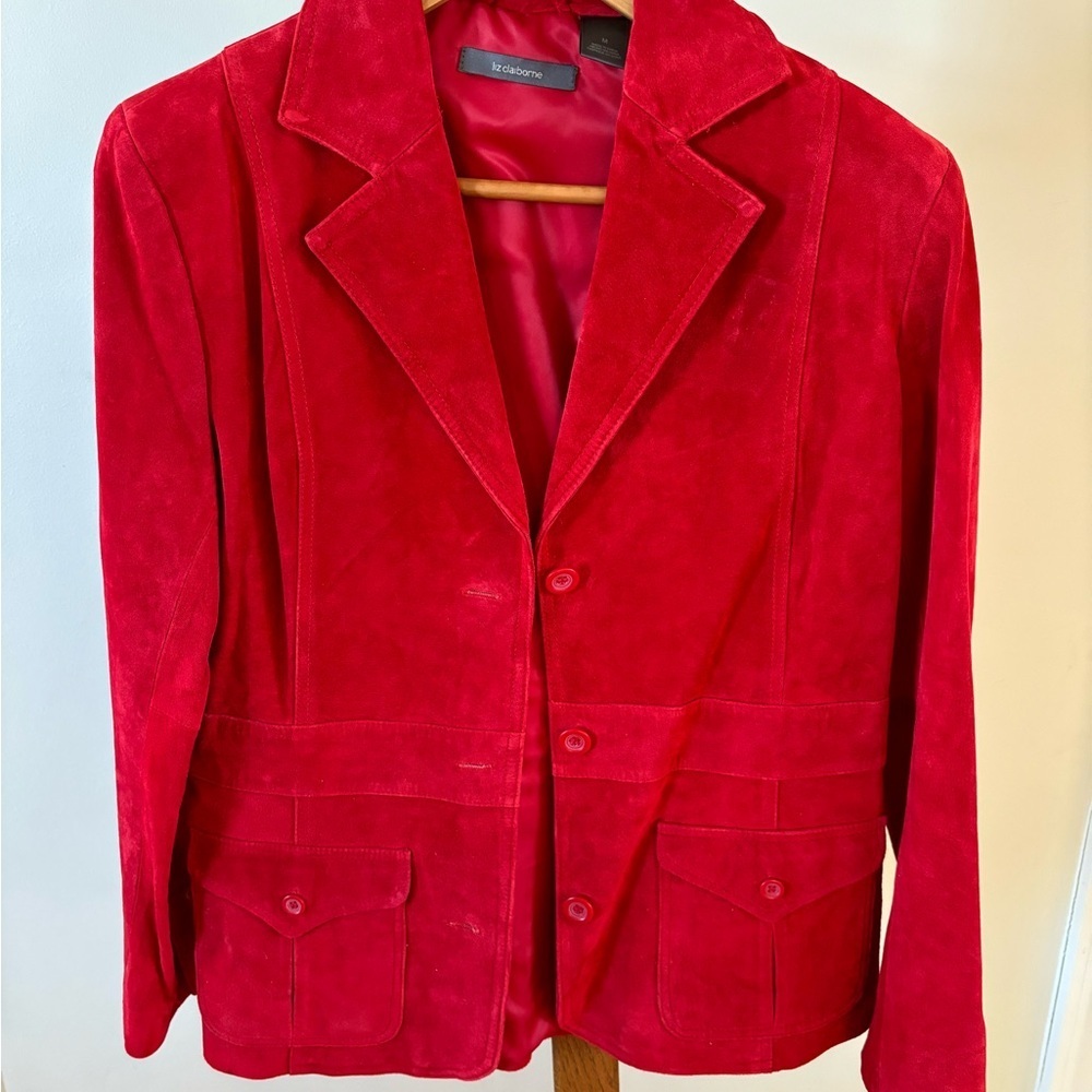 Liz Claiborne Red Blazer